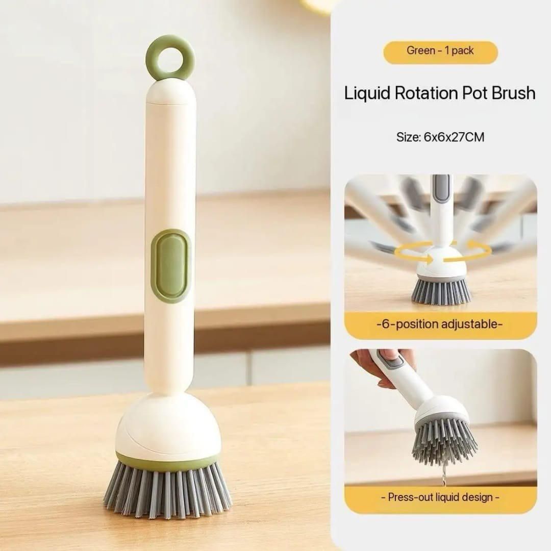 360 Scrubber Wand with Liquid Dispenser