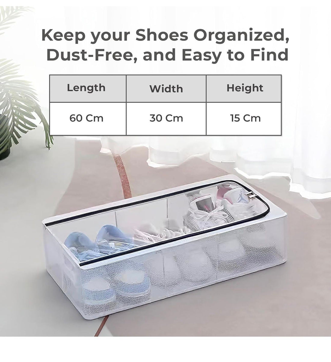 Foldable Shoe organizer box