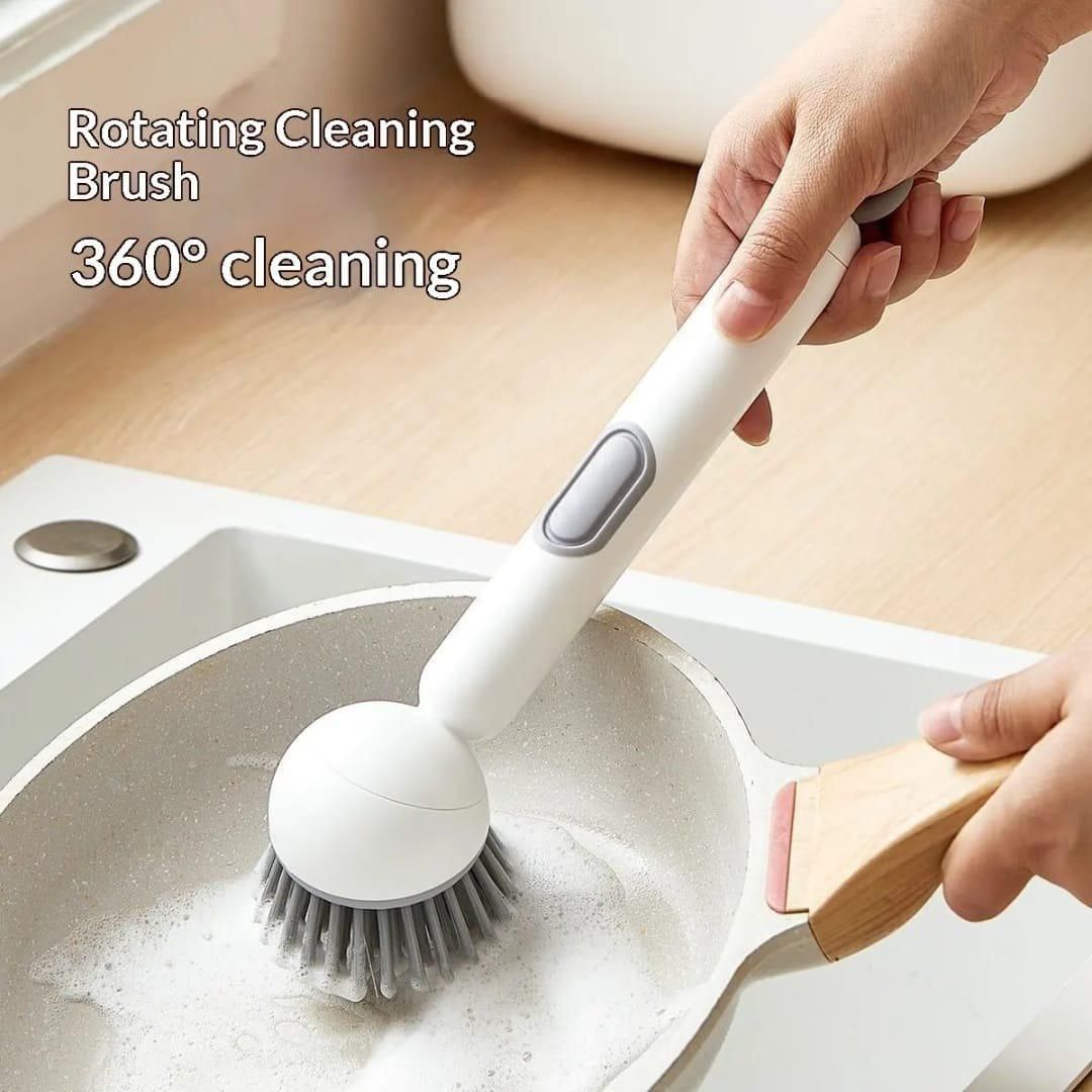 360 Scrubber Wand with Liquid Dispenser