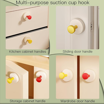 Vacuum Wall Hook (Pack of 4)