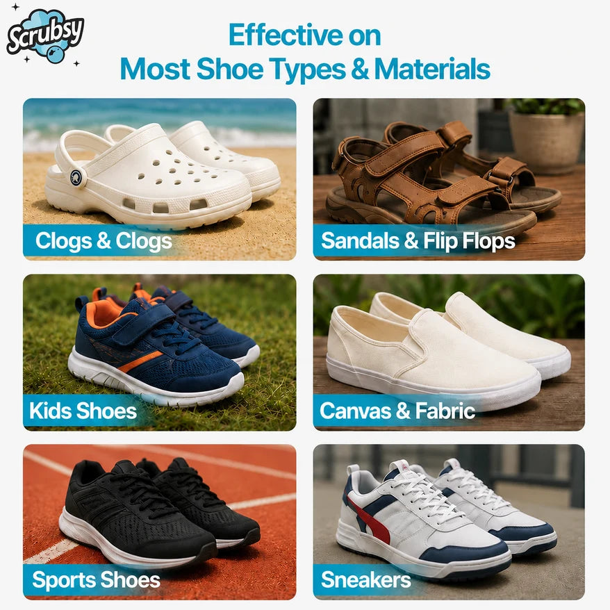 India's #1 Foam-Based Footwear Cleaner (Free Cleaning Brush) (Pack of 2)