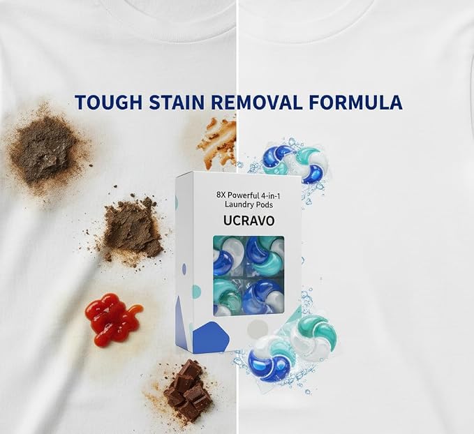Detergent for Washing Machines (12 PCS)