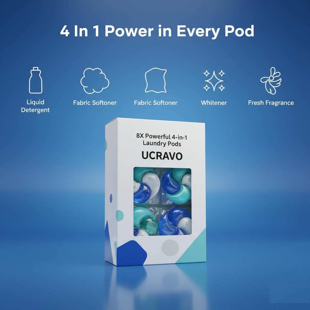 Detergent for Washing Machines (12 PCS)