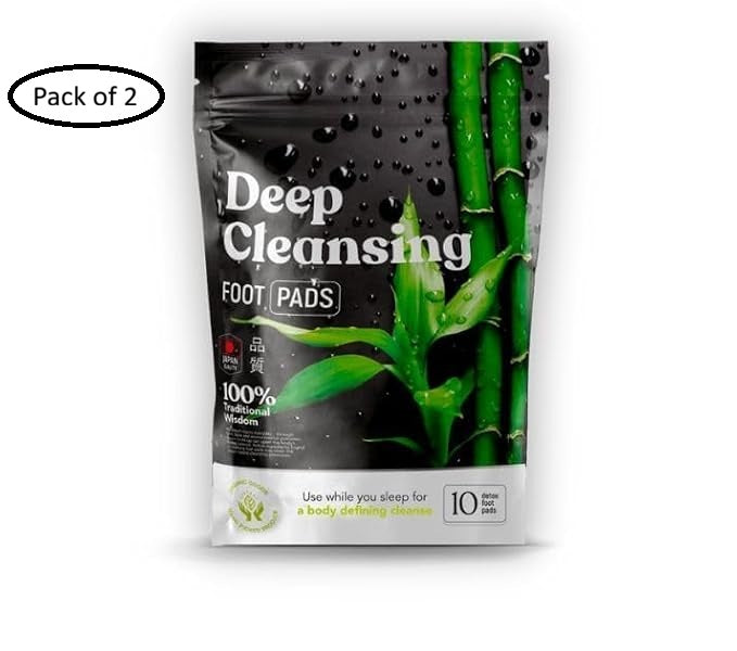 Deep Cleansing Foot Pads ( Pack of 2) (20Pcs)