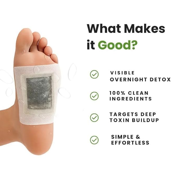 Deep Cleansing Foot Pads ( Pack of 2) (20Pcs)