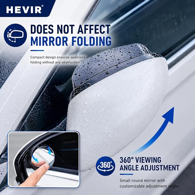 Car Blind Spot Mirror HD Convex Side Mirror