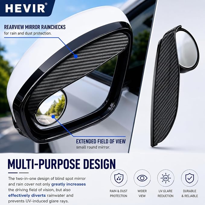 Car Blind Spot Mirror HD Convex Side Mirror