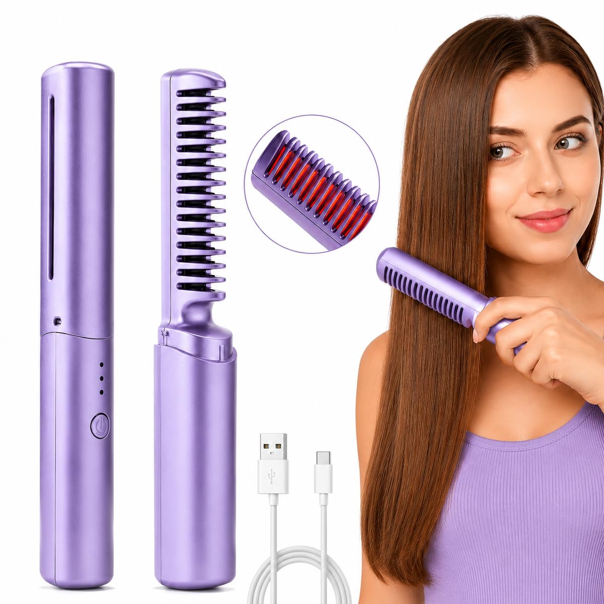 Portable Mini Hair Straightener