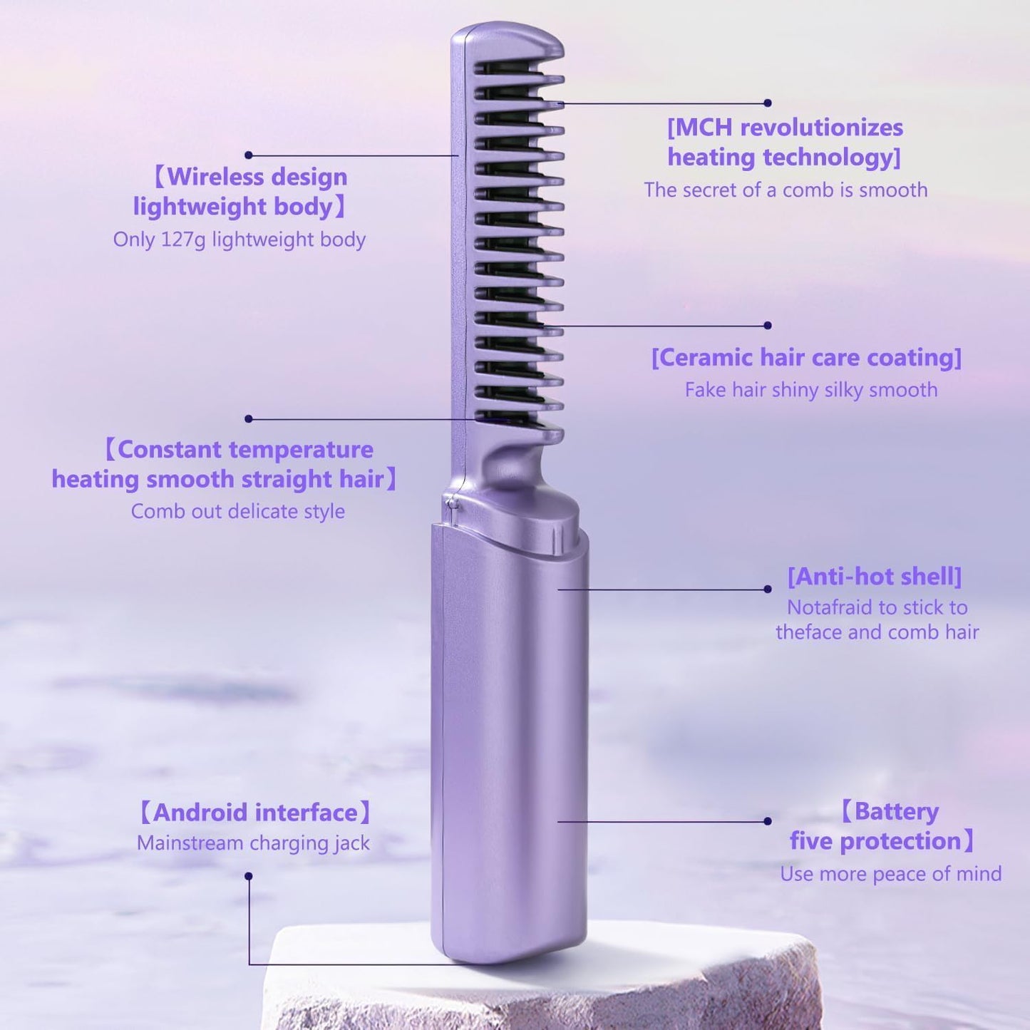 Portable Mini Hair Straightener
