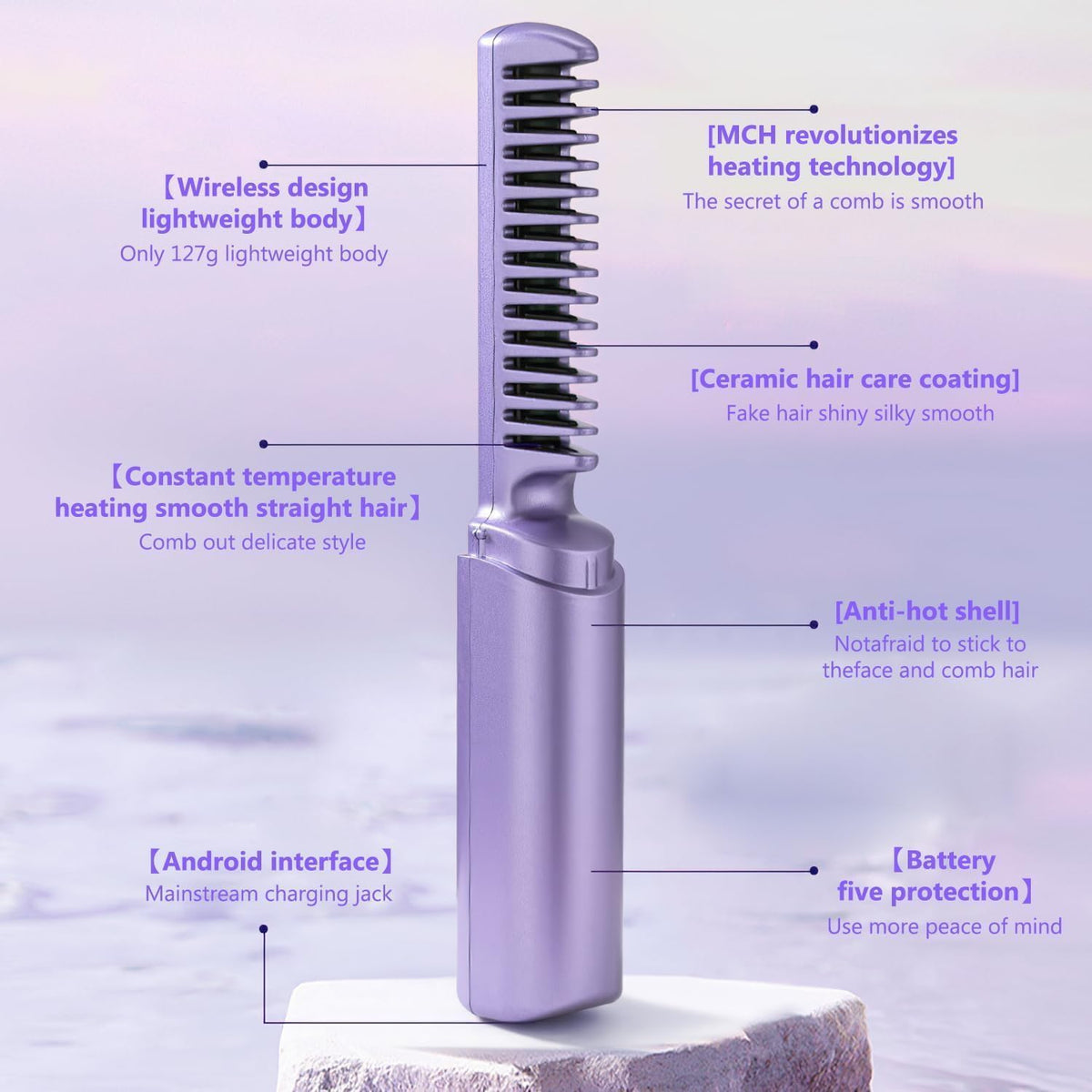 Portable Mini Hair Straightener