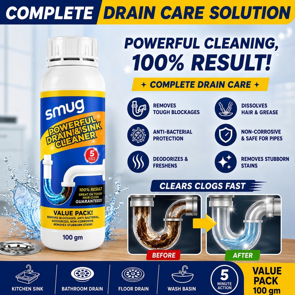 Powerful Sink & Drain Cleaner - Buy 1 Get 3 Free